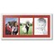 ArtToFrames Collage Photo Picture Frame with 3 - 8.5x11 inch Openings, Framed in White with Over 62 Mat Color Options and Plexi Glass (CSM-3966-28)